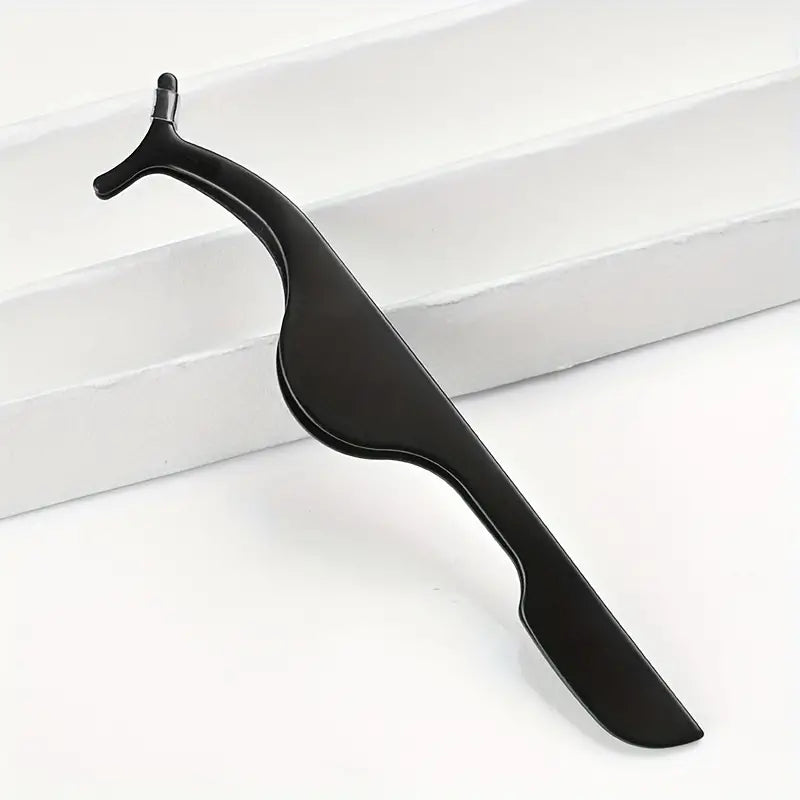 Stainless Steel False Eyelash Tweezer ملقط الرموش الصناعية