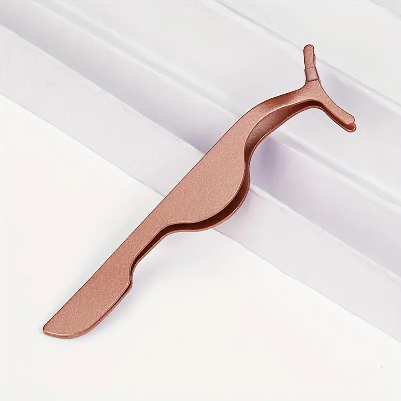 Stainless Steel False Eyelash Tweezer ملقط الرموش الصناعية