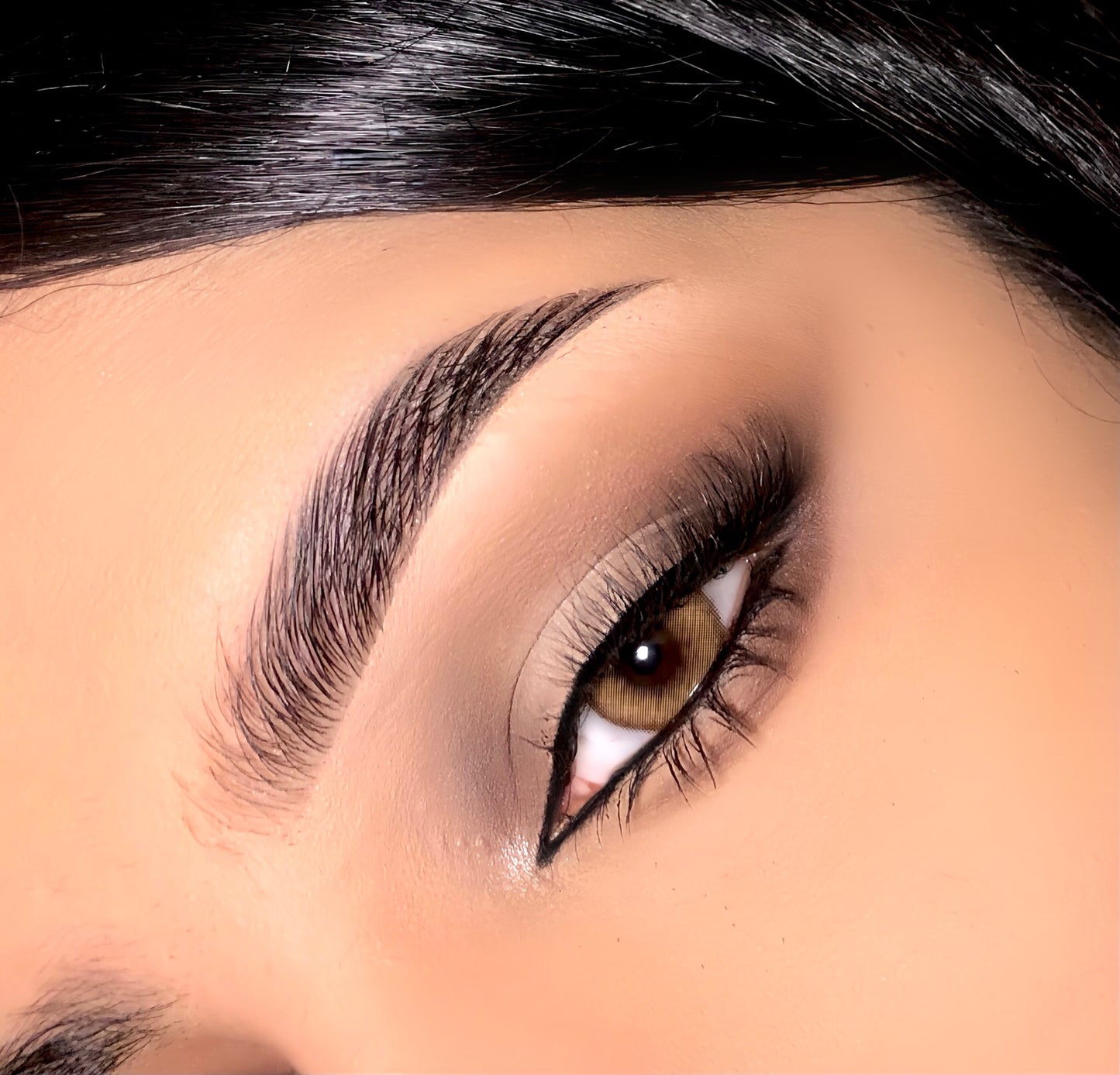 Bronze X Cali Faux Mink Lashes - Minimalist @ رموش طرفية