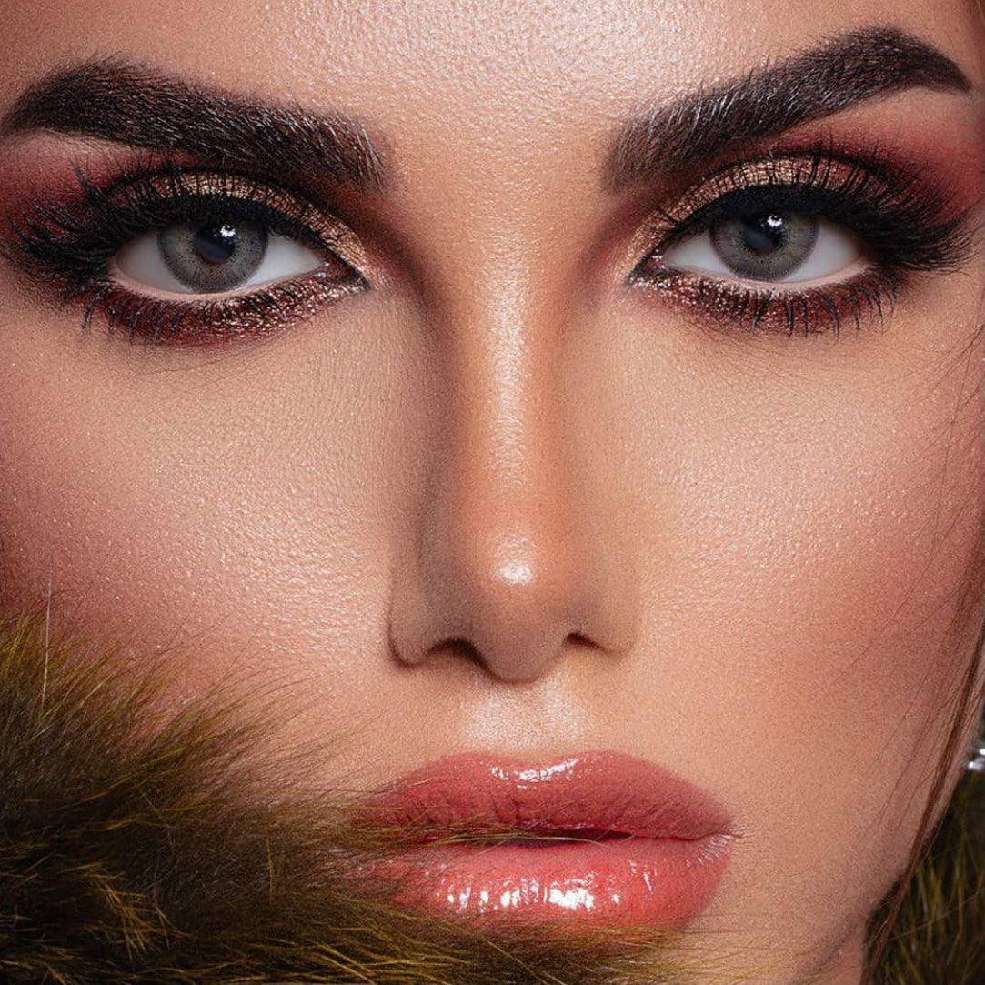 My Lens Oro Hazel with Solution @ ماي لينس - اورو هازيل مع محلول