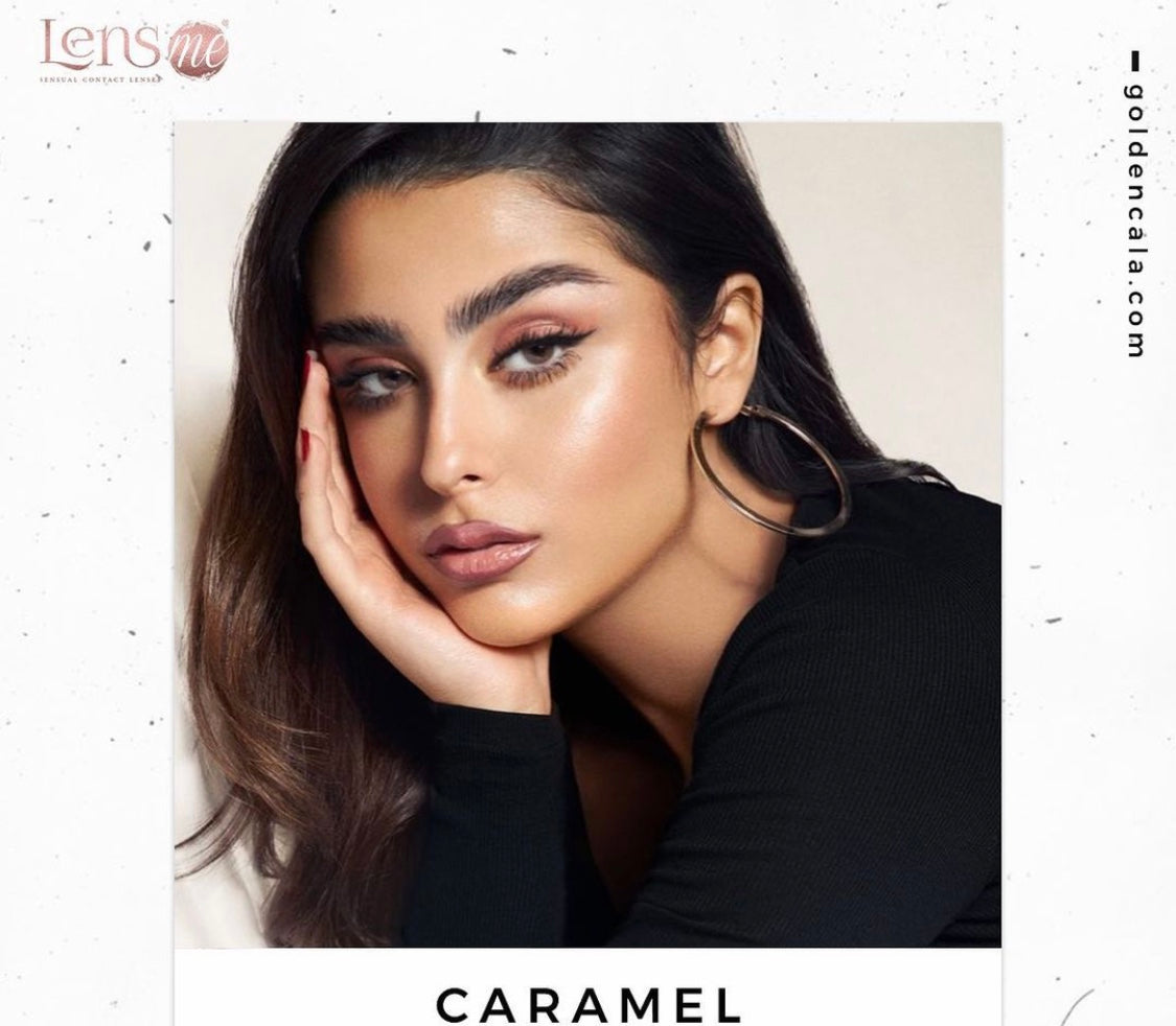 Lensme Caramel Medical (One Eye Only) @ لنس مي - كراميل عدسة طبية لعين واحدة