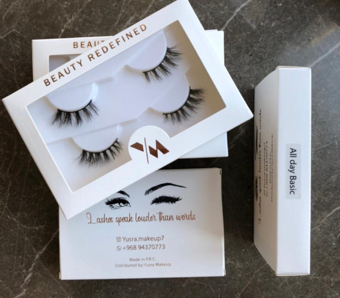 Yusra Lashes - All Day Basic @ يسرى - رموش اوول داي بيسك
