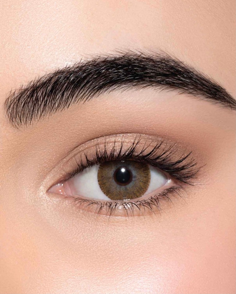 Lensme Brown single lens @ لنس مي - براون طبي