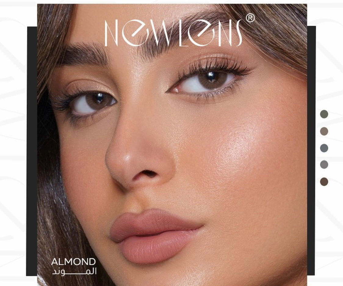 NewLens - Almond (Medical One Eye Only) @ نيولنس - الموند عدسة طبية لعين واحدة