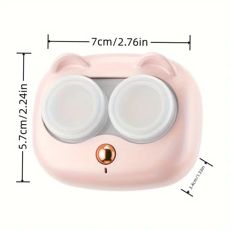 Portable Ultrasonic Contact Lens Cleaner