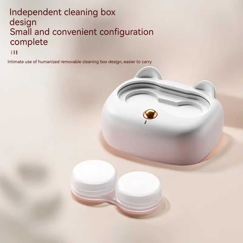 Portable Ultrasonic Contact Lens Cleaner