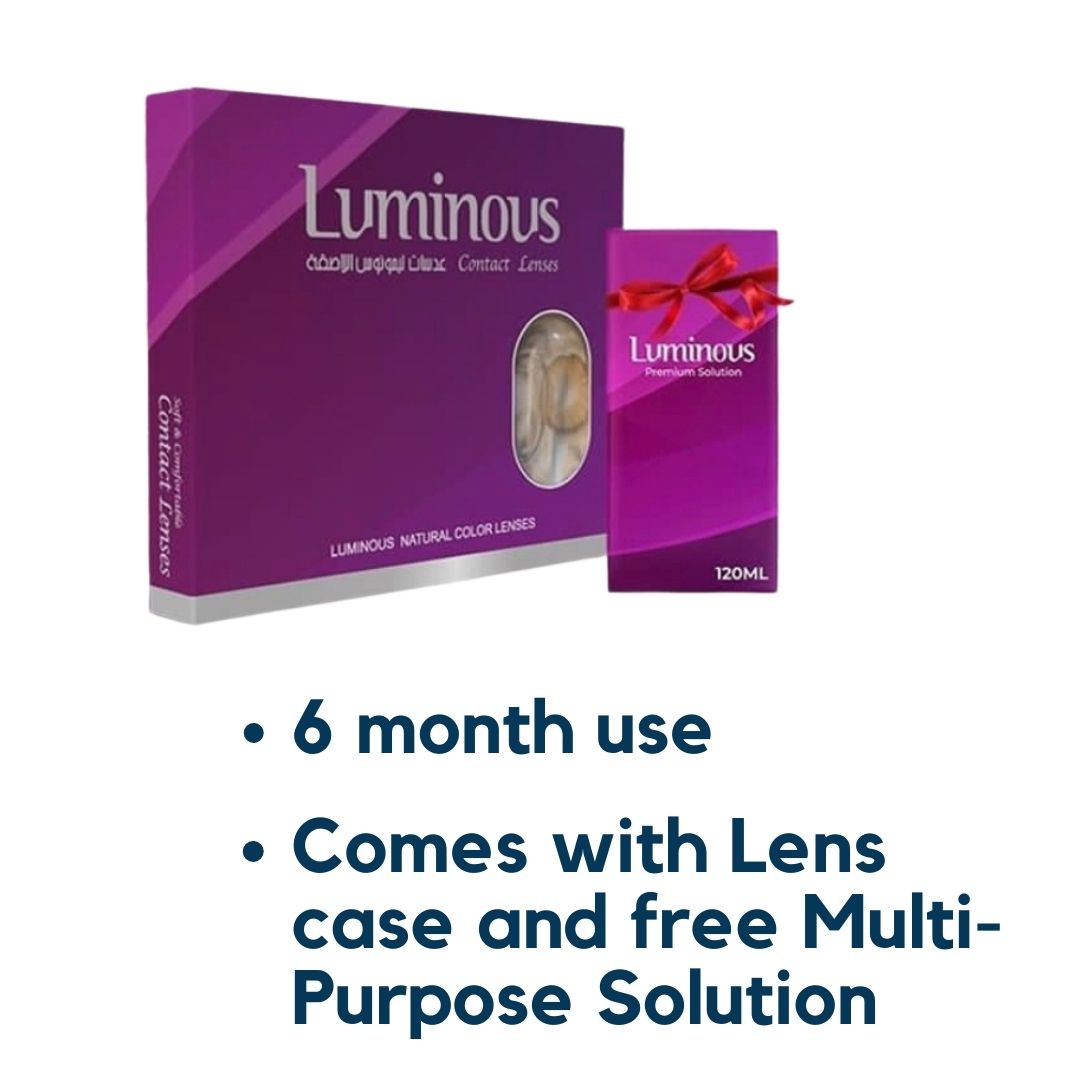 لومينوس - لازورد طبي مع محلول