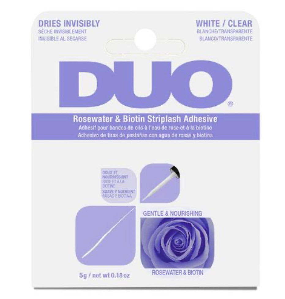 Duo Rose Water and Biotin Striplash Adhesive @ صمغ الرموش